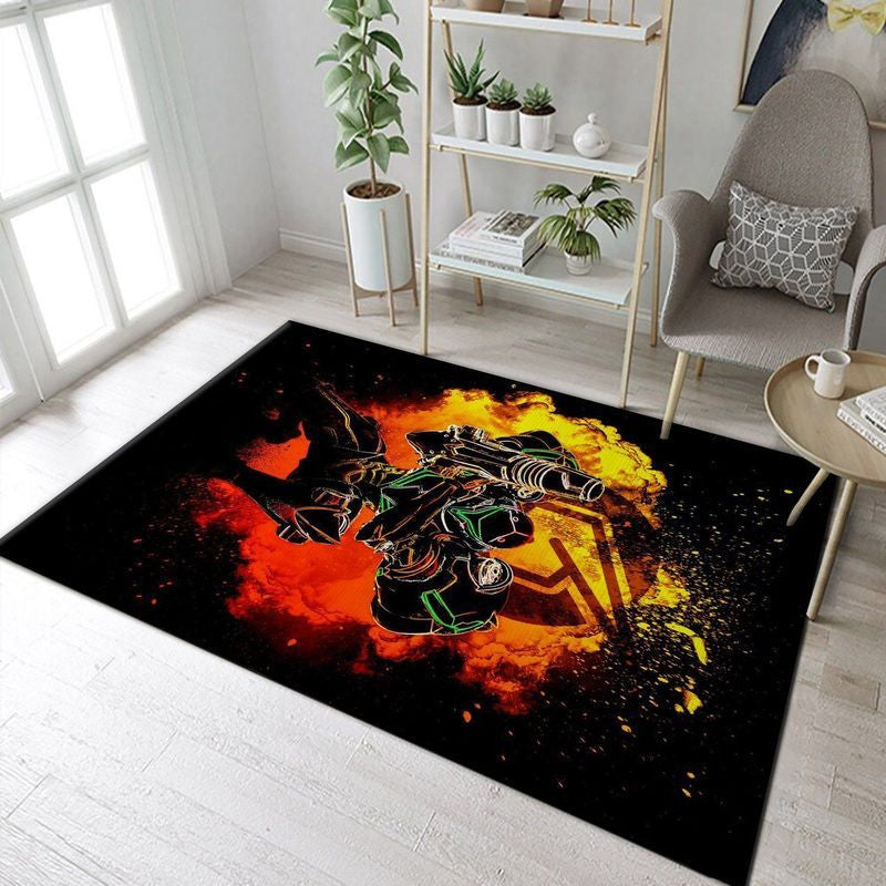 Space Bounty Hunter Soul Teppich, Teppiche - Outdoor Teppich, Teppich Wohnzimmer, Küchenteppich, Kinderzimmer, Modern