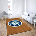 Seattle Mariners Logo Coir teppich, teppiche - mit Seefahrer Logo outdoor teppich, teppich wohnzimmer , Küchenteppich, kinderzimmer, modern
