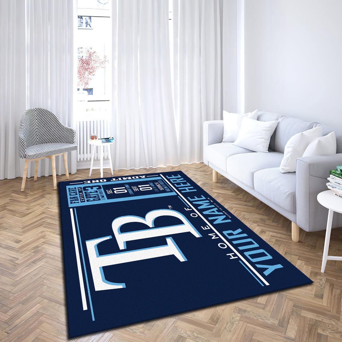 Tampa Bay Rays teppich, teppiche - Rochen outdoor teppich, teppich wohnzimmer , Küchenteppich, kinderzimmer, modern