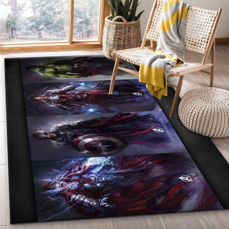 The Avengers 2 Teppich, Teppiche - Outdoor Teppich, Teppich Wohnzimmer, Küchenteppich, Kinderzimmer, Modern