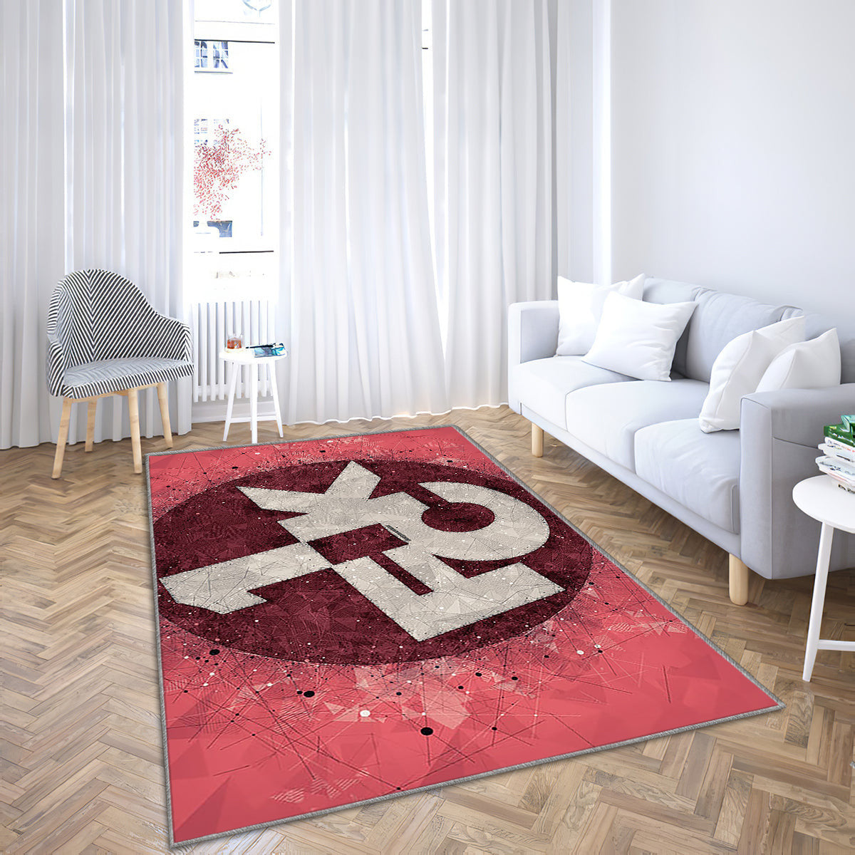 1 Fc Kaiserslautern Teppich, Teppiche - Fck Deutscher Fußballverein Outdoor Teppich, Teppich Wohnzimmer, Küchenteppich, Kinderzimmer, Modern