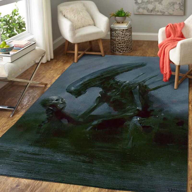 Aliens Vs Predator Teppich, Teppiche - Outdoor Teppich, Teppich Wohnzimmer, Küchenteppich, Kinderzimmer, Modern