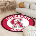 Los Angeles Engel Von Anaheim Ca Teppich Rund, Teppiche - Outdoor Teppich Rund, Teppich Wohnzimmer, Carpet, Rug
