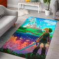 Zelda Link Between Worlds teppich, teppiche -Zelda Verbindung zwischen Welten outdoor teppich, teppich wohnzimmer, Küchenteppich, kinderzimmer, modern