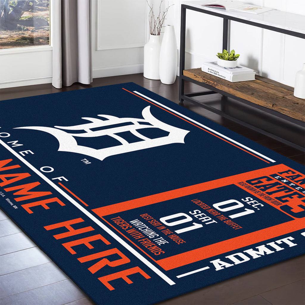 Detroit Tigers teppich, teppiche - Tiger outdoor teppich, teppich wohnzimmer , Küchenteppich, kinderzimmer, modern