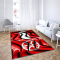 Erfurt Flag Cities Of Germany Teppich, Teppiche - Europa Outdoor Teppich, Teppich Wohnzimmer, Küchenteppich, Kinderzimmer, Modern