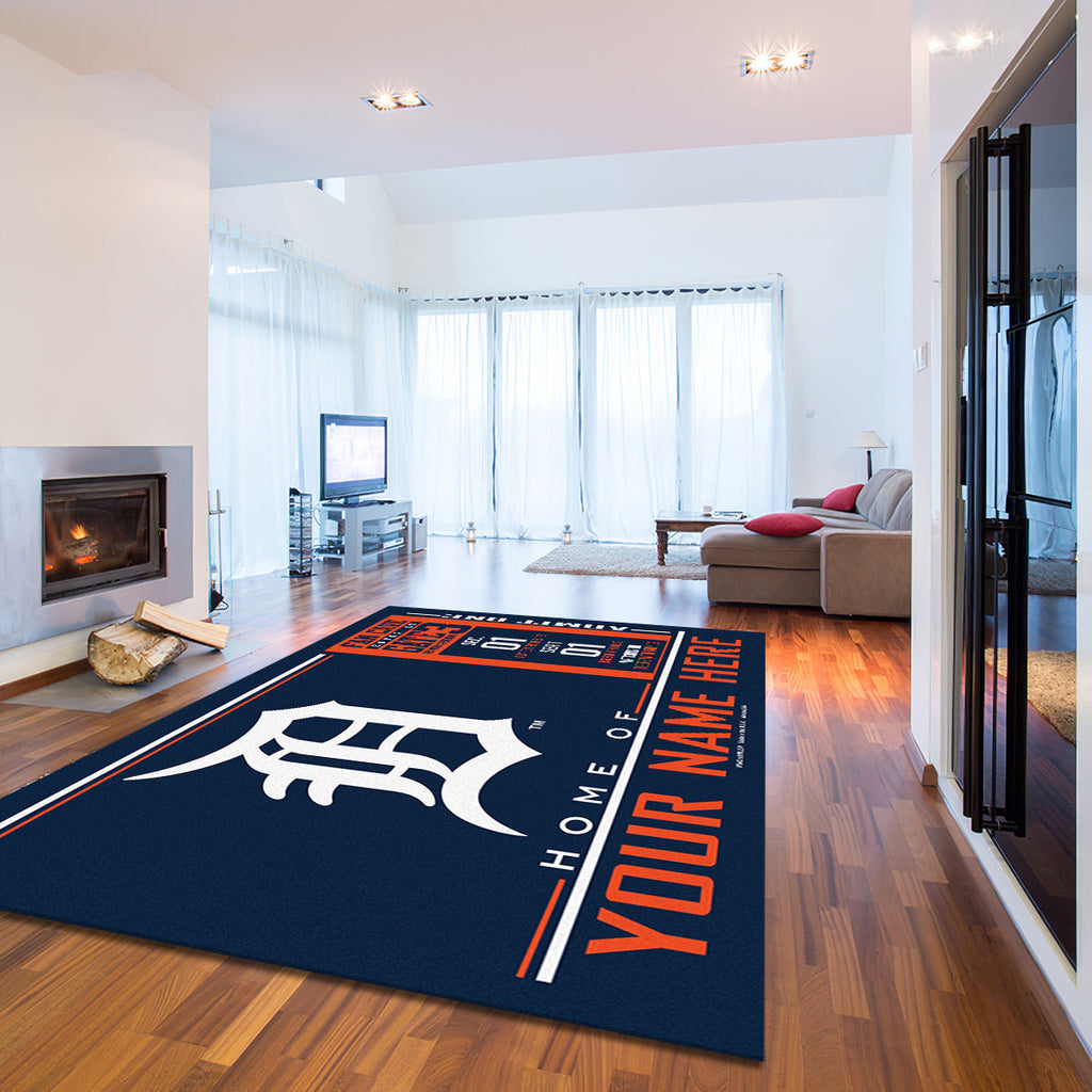 Detroit Tigers teppich, teppiche - Tiger outdoor teppich, teppich wohnzimmer , Küchenteppich, kinderzimmer, modern