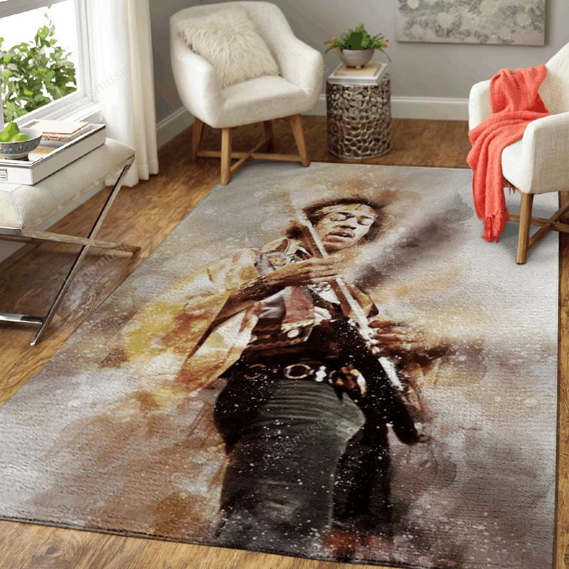 Rocker Music Guitar 2019 Rock Art Teppich, Teppiche - Outdoor Teppich, Teppich Wohnzimmer, Küchenteppich, Kinderzimmer, Modern