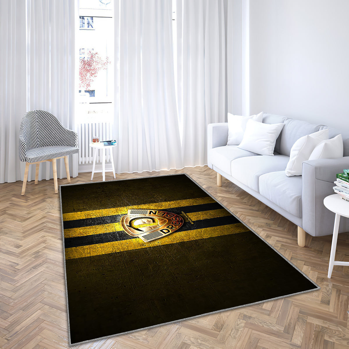 Dynamo Dresden Fc Teppich, Teppiche - Goldenes Logo Outdoor Teppich, Teppich Wohnzimmer, Küchenteppich, Kinderzimmer, Modern