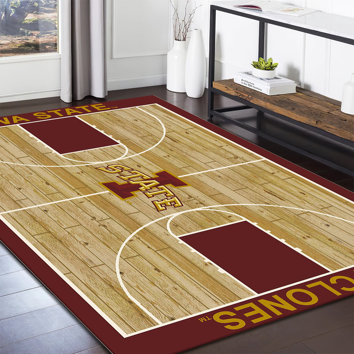 Iowa State Cyclones Imperial Courtside teppich, teppiche - outdoor teppich, teppich wohnzimmer , Küchenteppich, kinderzimmer, modern