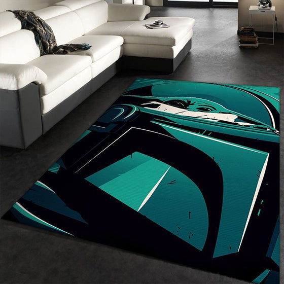 Mandalorian Baby Yoda Star Wars 77 teppich - Mandalorianisches Baby outdoor teppich, teppiche wohnzimmer , Küchenteppich, kinderzimmer, modern