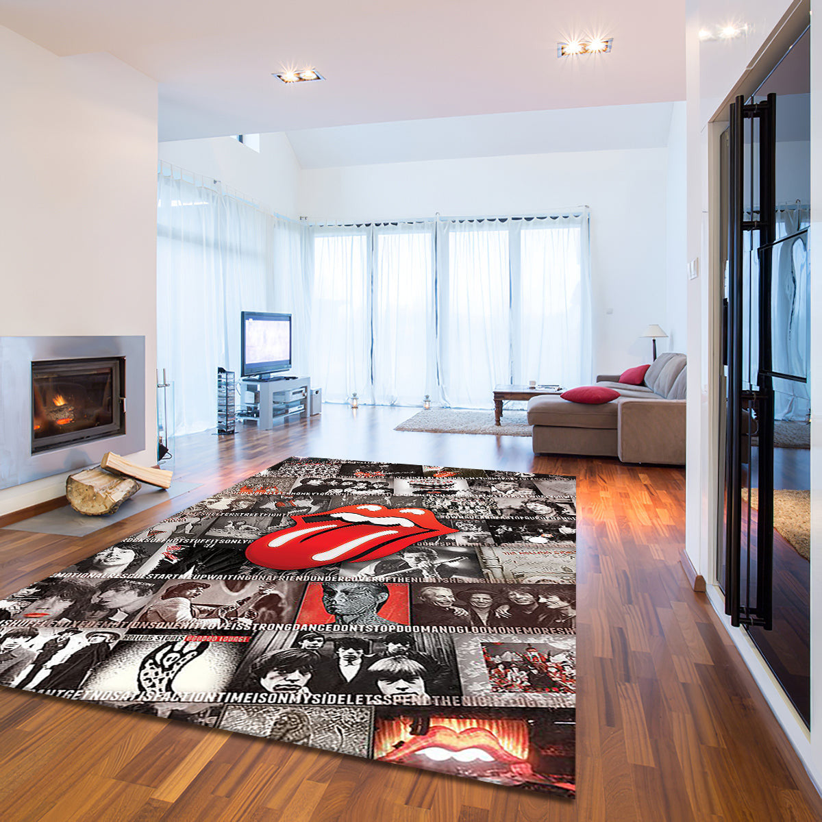 The Rolling Stones Rock Band teppich, teppiche - die Rockband outdoor teppich, teppich wohnzimmer , Küchenteppich, kinderzimmer, modern