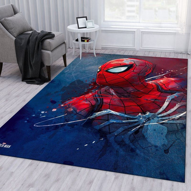 Spider Man Marvel Movies 37 Teppich, Teppiche - Outdoor Teppich, Teppich Wohnzimmer, Küchenteppich, Kinderzimmer, Modern