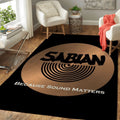 Sabian Drum Drums Cymbals Music Art Teppich, Teppiche - Outdoor Teppich, Teppich Wohnzimmer, Küchenteppich, Kinderzimmer, Modern