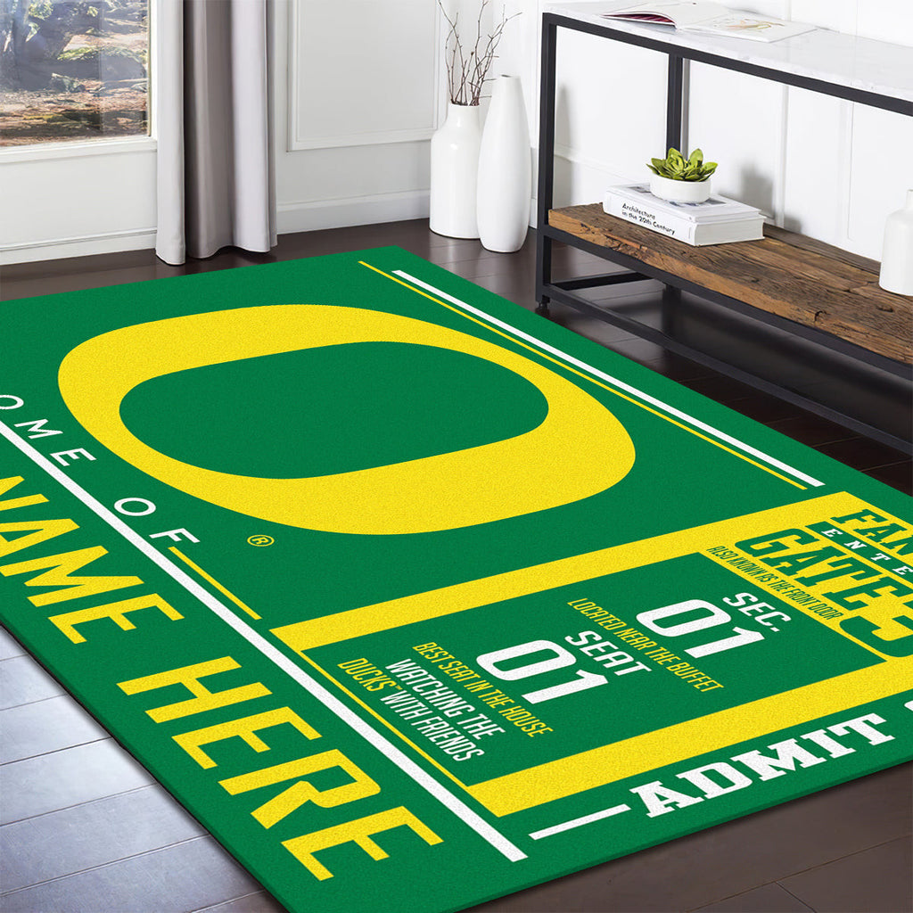 Oregon Ducks teppich, teppiche - Enten outdoor teppich, teppich wohnzimmer , Küchenteppich, kinderzimmer, modern