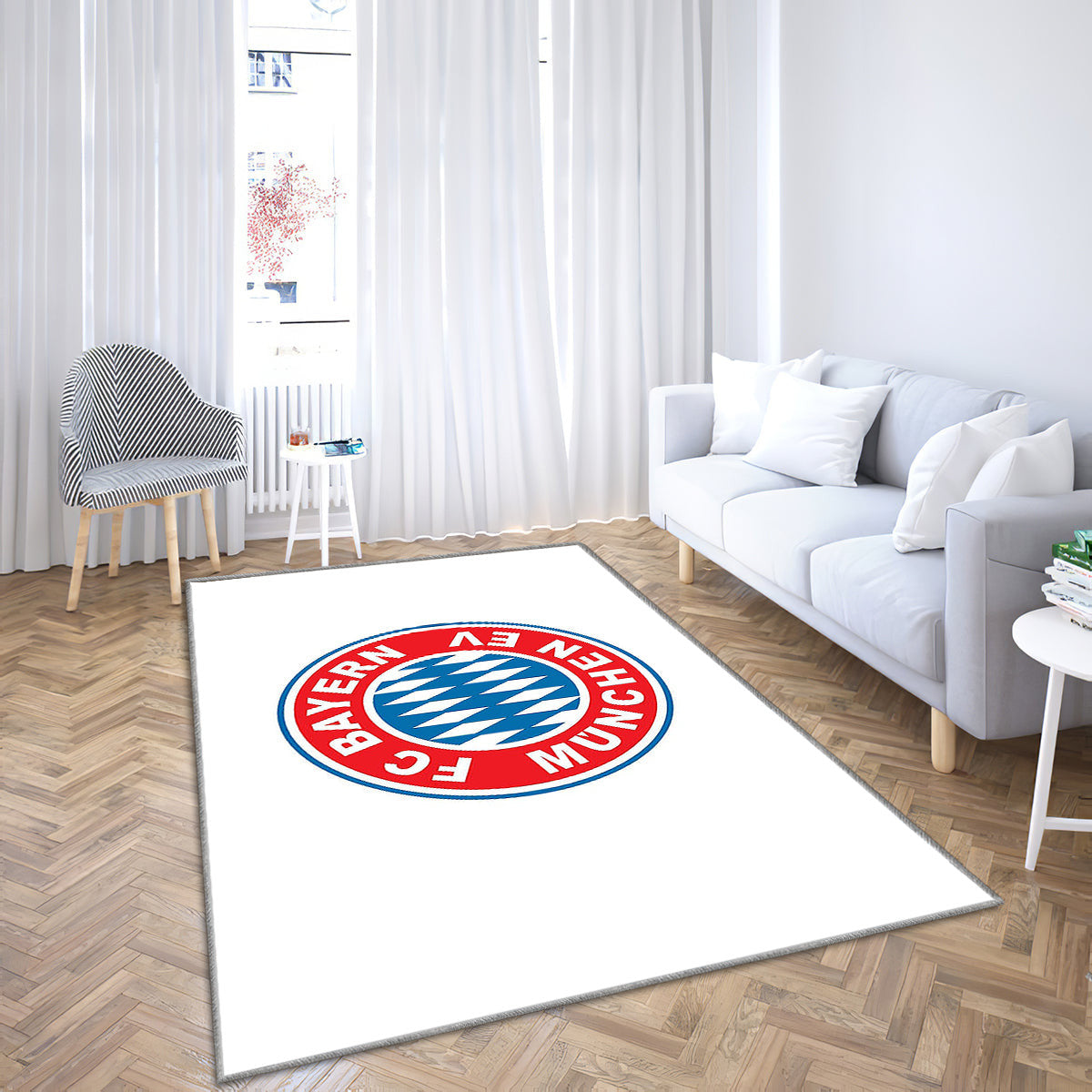 Emblem Teppich, Teppiche - Bayern München Outdoor Teppich, Teppich Wohnzimmer, Küchenteppich, Kinderzimmer, Modern