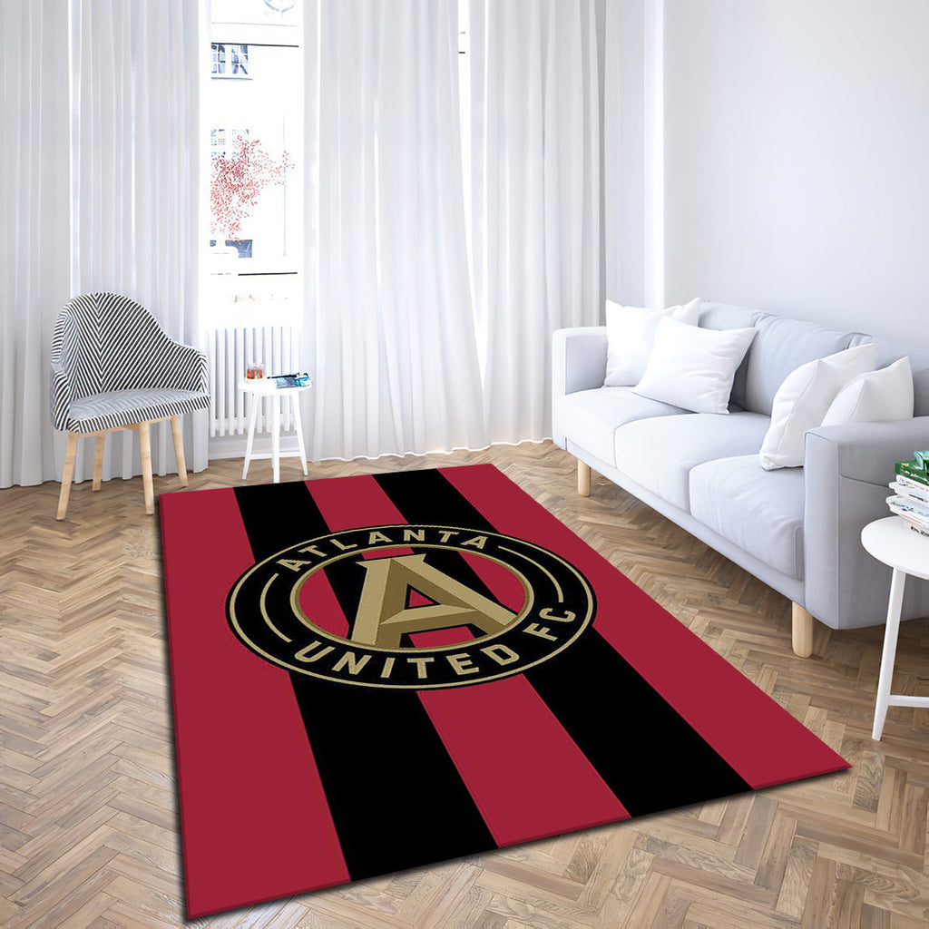 Atlanta United Football Club teppich, teppiche - fußballverein outdoor teppich, teppich wohnzimmer , Küchenteppich, kinderzimmer, modern