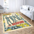 The Beatles Band Members Comic Teppich, Teppiche - Outdoor Teppich, Teppich Wohnzimmer, Küchenteppich, Kinderzimmer, Modern