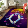 Tom Grennan Artwork Music Synthwave 80S Art Teppich, Teppiche - Outdoor Teppich, Teppich Wohnzimmer, Küchenteppich, Kinderzimmer, Modern