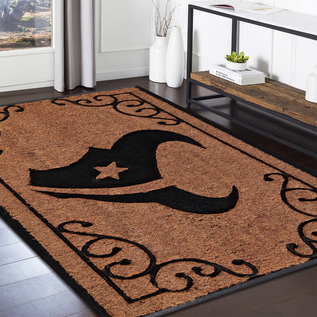 Houston Texans Coir teppich, teppiche - Kokosfaser outdoor teppich, teppich wohnzimmer , Küchenteppich, kinderzimmer, modern