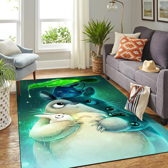 Totoro Rain teppich, teppiche - Regen outdoor teppich, teppich wohnzimmer, Küchenteppich, kinderzimmer, modern
