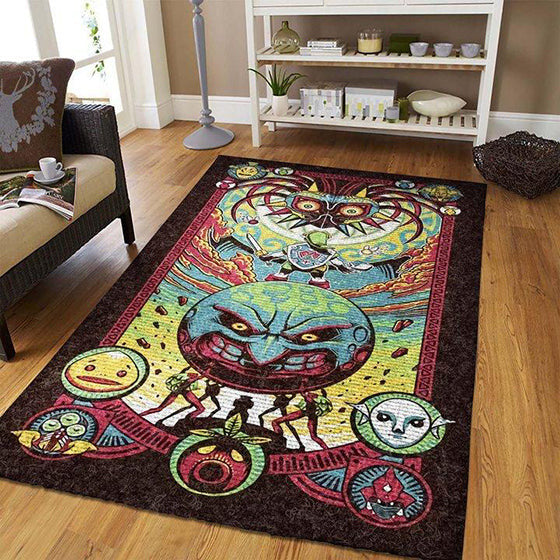 Die Legende Von Zelda Majoras Maske teppich, teppiche - outdoor teppich, teppich wohnzimmer, Küchenteppich, kinderzimmer, modern