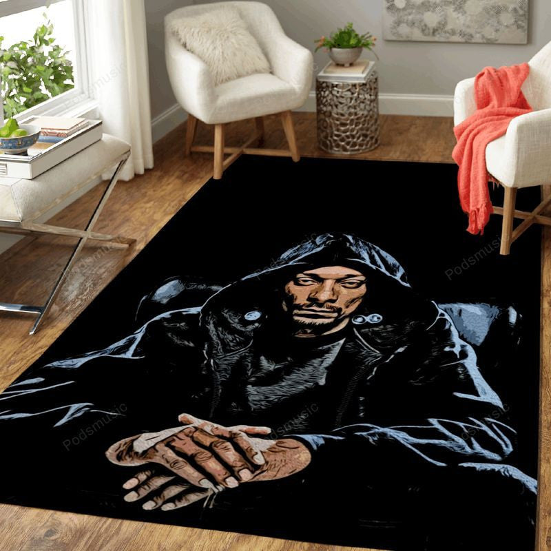 Snoop Dog Music Art1001 Teppich, Teppiche - Outdoor Teppich, Teppich Wohnzimmer, Küchenteppich, Kinderzimmer, Modern