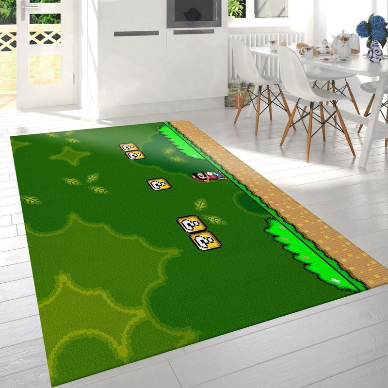 Super Mario 59 Teppich, Teppiche - Outdoor Teppich, Teppich Wohnzimmer, Küchenteppich, Kinderzimmer, Modern