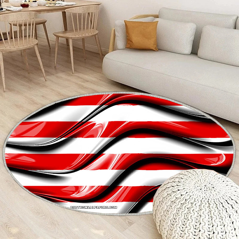 Bremer Flaggenstädte In Deutschland Teppich Rund, Teppiche - Europa Outdoor Teppich Rund, Flagge Von Bremen Teppich Wohnzimmer, Carpet, Rug
