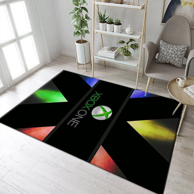 Xbox Logo Gaming Everything Teppich, Teppiche - Outdoor Teppich, Teppich Wohnzimmer, Küchenteppich, Kinderzimmer, Modern