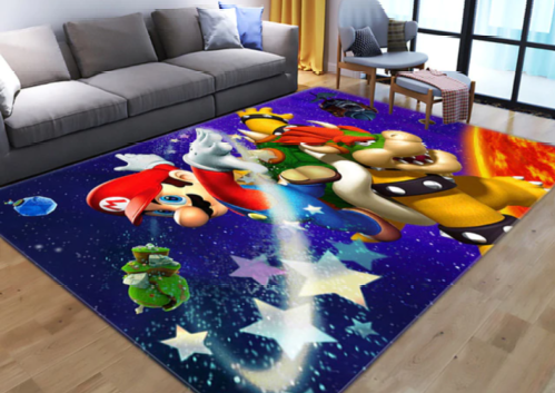 Super Mario1010 Teppich, Teppiche - Outdoor Teppich, Teppich Wohnzimmer, Küchenteppich, Kinderzimmer, Modern