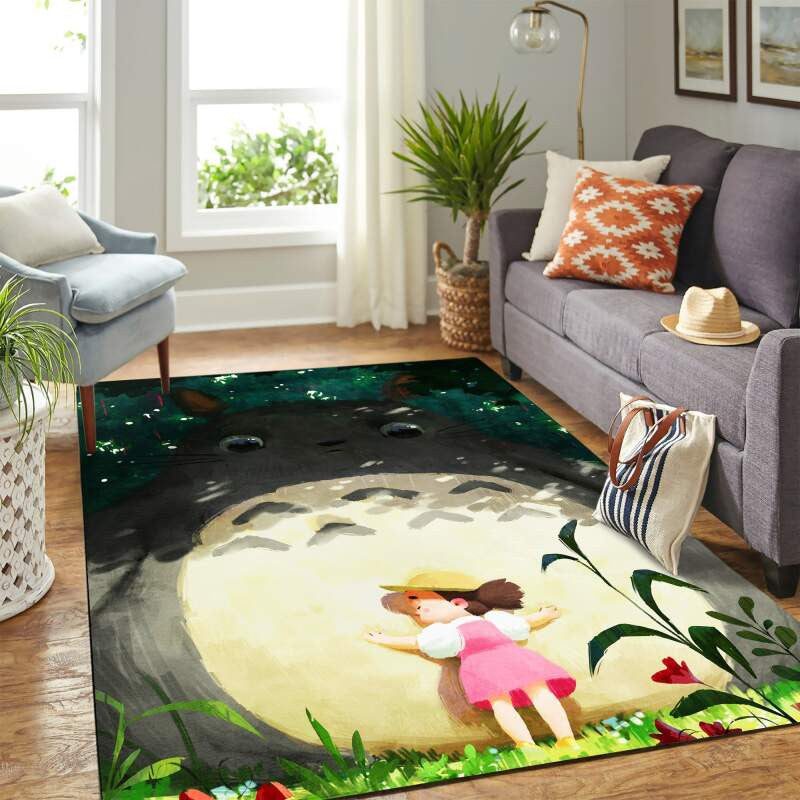 Totoro Hug Teppich, Teppiche - Outdoor Teppich, Teppich Wohnzimmer, Küchenteppich, Kinderzimmer, Modern