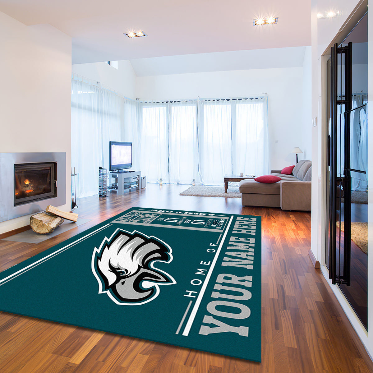 Philadelphia Eagles teppich, teppiche - outdoor teppich, teppich wohnzimmer , Küchenteppich, kinderzimmer, modern