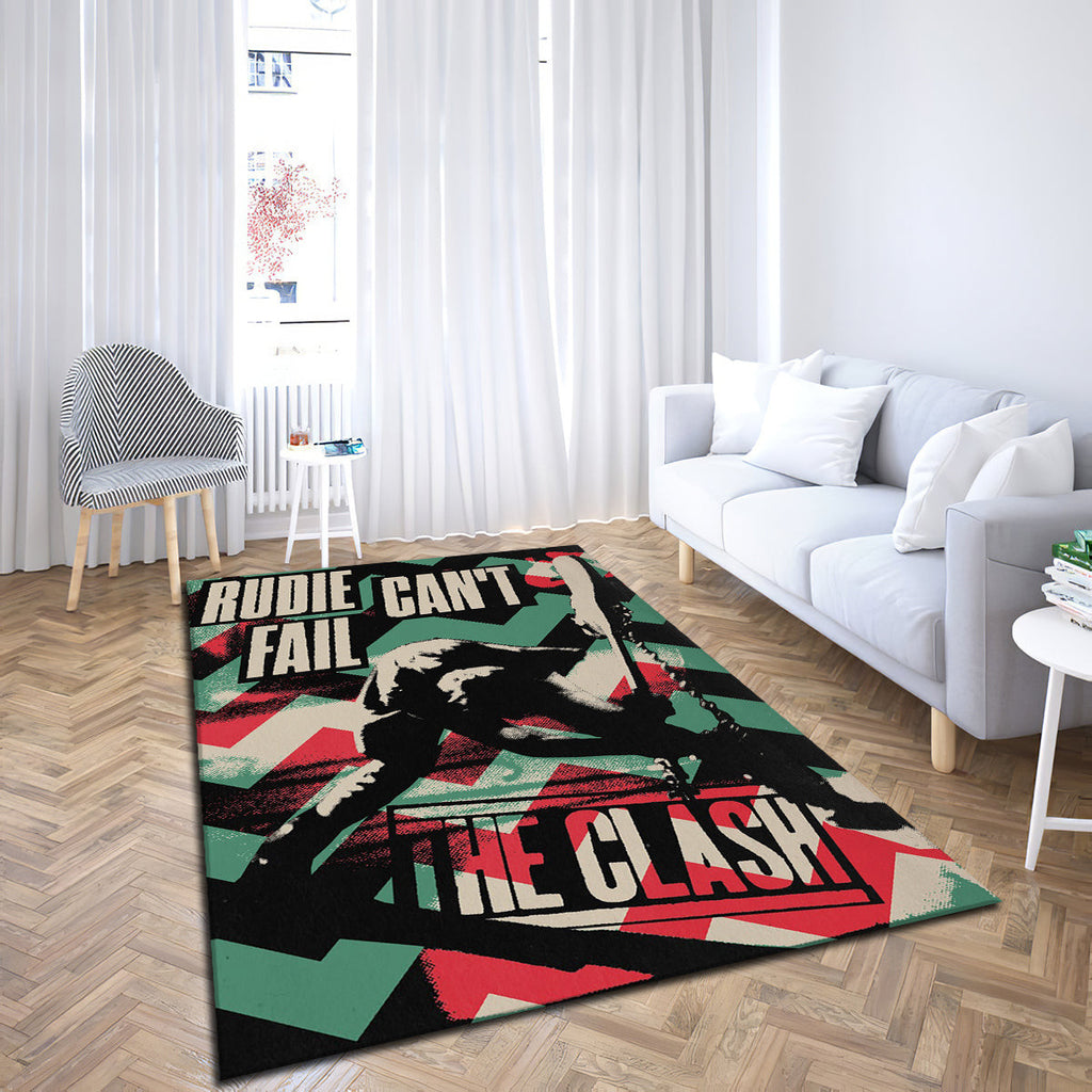 The Clash London Calling teppich, teppiche - outdoor teppich, teppich wohnzimmer , Küchenteppich, kinderzimmer, modern