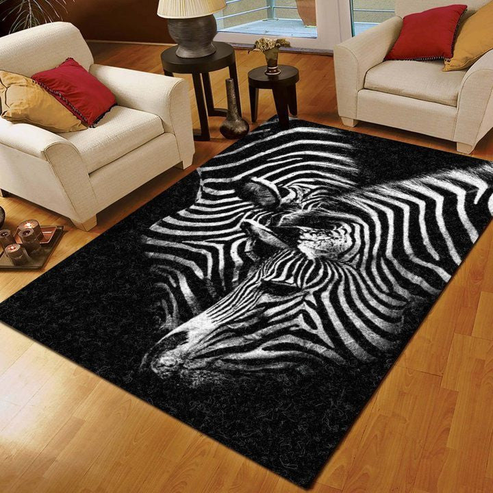 Zebra Pferd E Teppich, Teppiche - Outdoor Teppich, Teppich Wohnzimmer, Küchenteppich, Kinderzimmer, Modern