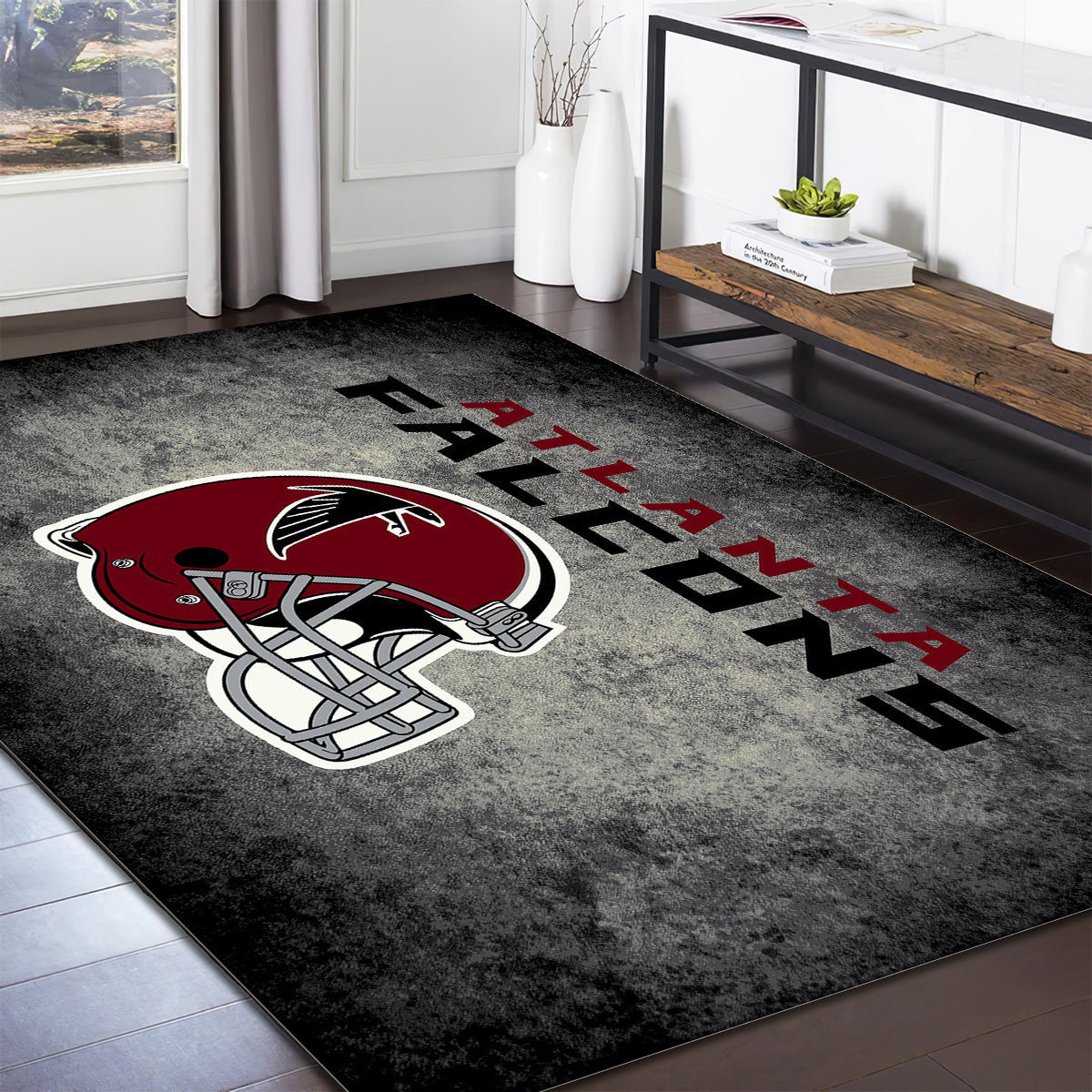 Atlanta Falcons Imperial Distressed teppich, teppiche - verzweifelt outdoor teppich, teppich wohnzimmer , Küchenteppich, kinderzimmer, modern