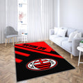 Ac Milan Teppich, Teppiche - Logo-Materialdesign Outdoor Teppich, Teppich Wohnzimmer, Küchenteppich, Kinderzimmer, Modern