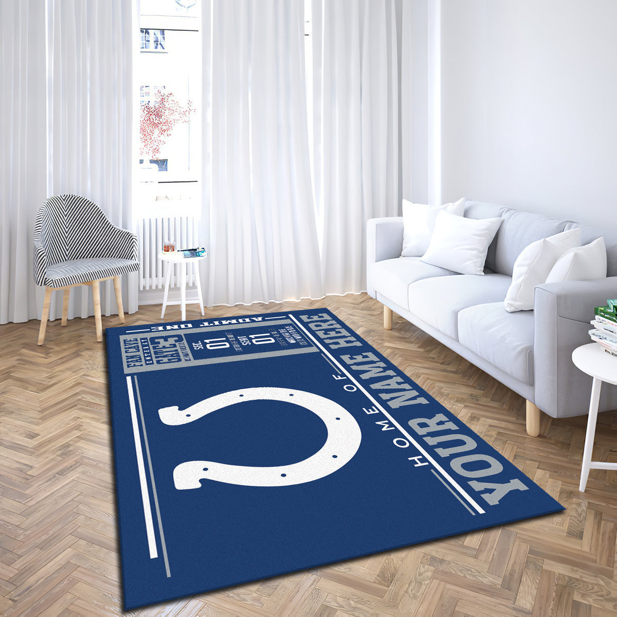 Indianapolis Colts teppich, teppiche - Fohlen outdoor teppich, teppich wohnzimmer , Küchenteppich, kinderzimmer, modern