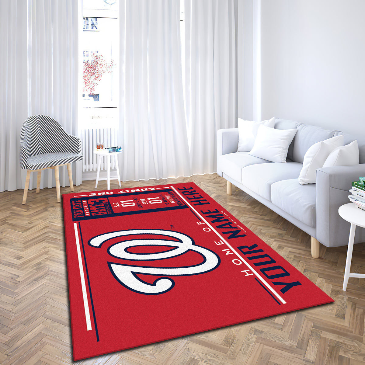 Washington Nationals teppich, teppiche - Washingtoner Staatsangehörige outdoor teppich, teppich wohnzimmer , Küchenteppich, kinderzimmer, modern