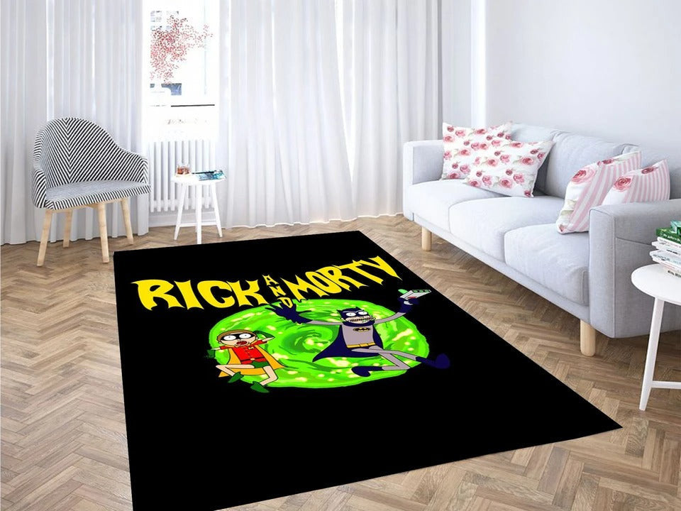 Rick Und Morty Batman Robin E Teppich, Teppiche - Outdoor Teppich, Teppich Wohnzimmer, Küchenteppich, Kinderzimmer, Modern