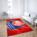 Fc Heidenheim 1846 Paint Art Teppich, Teppiche - Emblem Outdoor Teppich, Teppich Wohnzimmer, Küchenteppich, Kinderzimmer, Modern