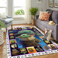 Baby Yoda Cute Art teppich, teppiche - süße Kunst outdoor teppich, teppich wohnzimmer , Küchenteppich, kinderzimmer, modern