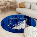 Fc Hoffenheim Teppich Rund, Teppiche - Bundesliga Outdoor Teppich Rund, Steineffekt Teppich Wohnzimmer, Carpet, Rug