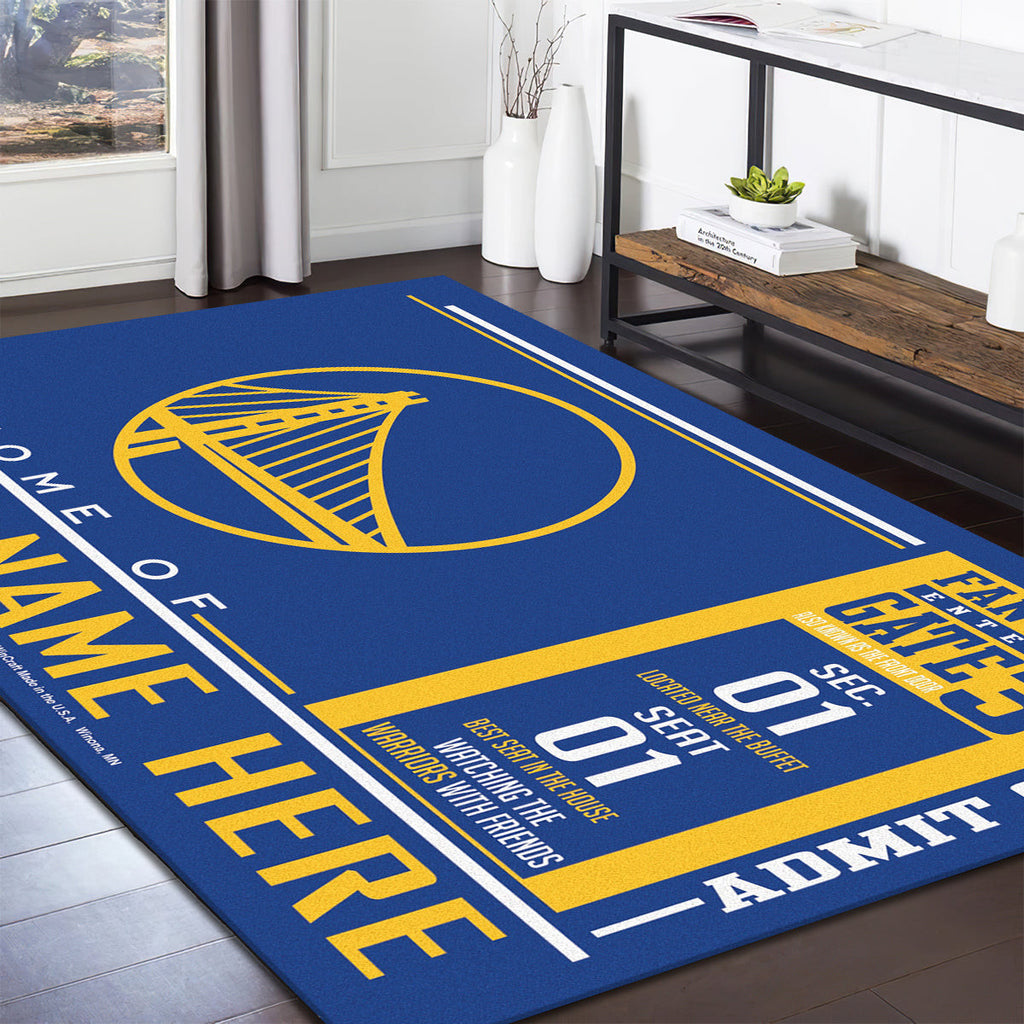Golden State Warriors teppich, teppiche - Krieger des goldenen Staates outdoor teppich, teppich wohnzimmer , Küchenteppich, kinderzimmer, modern