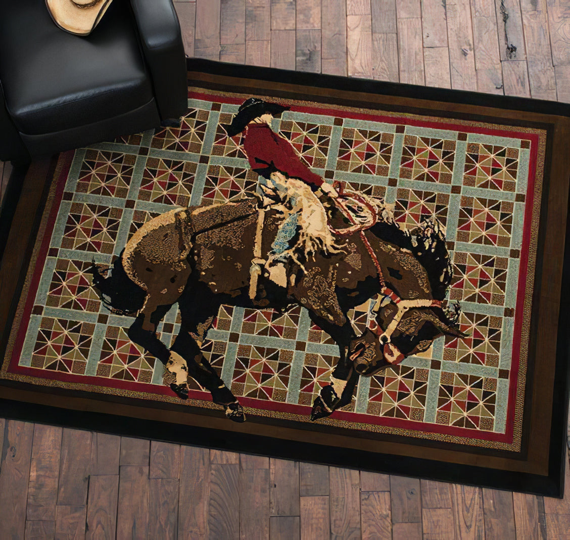 Cowboy V4 teppich, teppiche - outdoor teppich, teppich wohnzimmer , Küchenteppich, kinderzimmer, modern