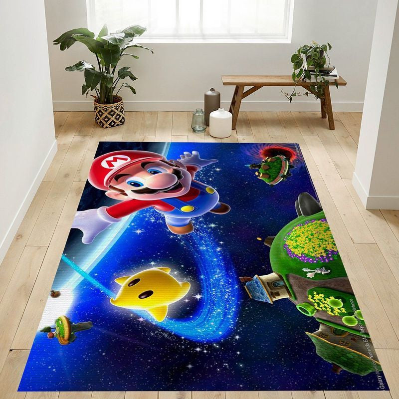 Super Mario 13 Teppich, Teppiche - Outdoor Teppich, Teppich Wohnzimmer, Küchenteppich, Kinderzimmer, Modern