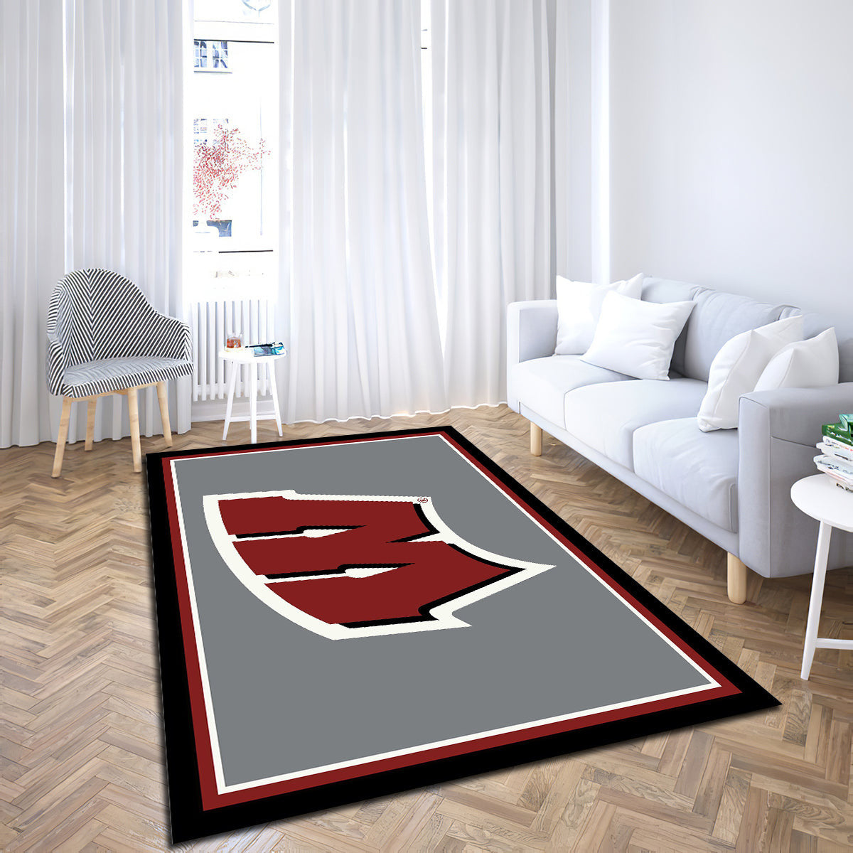 Wisconsin Badgers Imperial Spirit teppich, teppiche - Wisconsin Dachs outdoor teppich, teppich wohnzimmer, Küchenteppich, kinderzimmer, modern