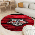 Rb Leipzig Fc Teppich Rund, Teppiche - Feurig Outdoor Teppich Rund, Bundesliga Teppich Wohnzimmer, Carpet, Rug
