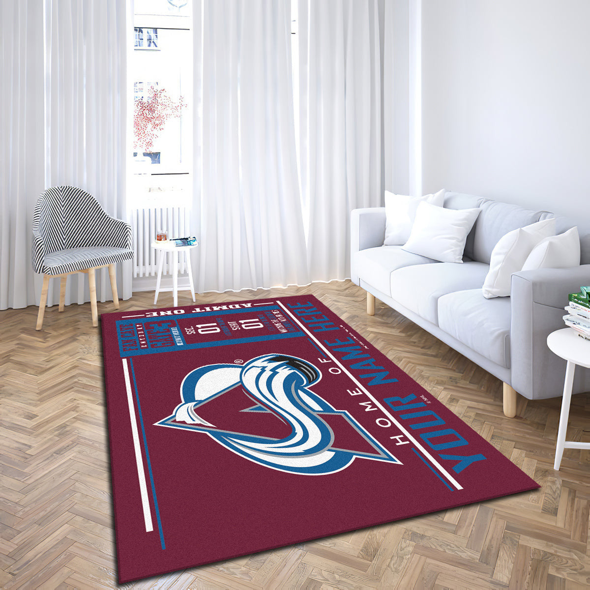 Colorado Avalanche teppich, teppiche - Lawine outdoor teppich, teppich wohnzimmer , Küchenteppich, kinderzimmer, modern