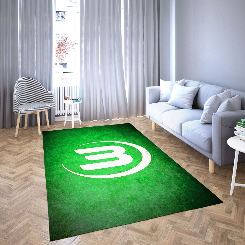 Wolfsburg LieblingsFußballverein 3 Teppich, Teppiche - Outdoor Teppich, Teppich Wohnzimmer, Küchenteppich, Kinderzimmer, Modern
